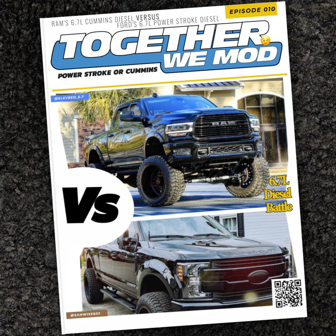 Ram 6.7L Cummins Diesel vs. Ford 6.7L Power Stroke Diesel – TogetherWeMod - Episode 010